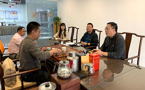南海区市场监督管理局大沥市场监督管理所领导莅临协会“益晒你”服务站、南海联络处指导工作，全力合作新发展